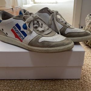 Isabel Marant Tricolore Logo Sneakers 40